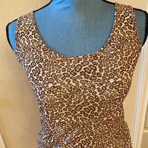 Vintage Leopard sleeveless top